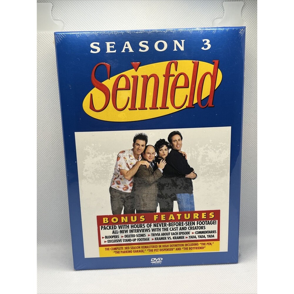 Seinfeld - Season 3 (DVD, 2004, 4-Disc Set)